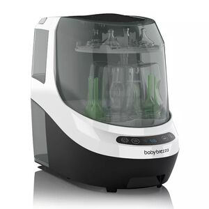 Baby Brezza Black and White Bottle Sterilizer